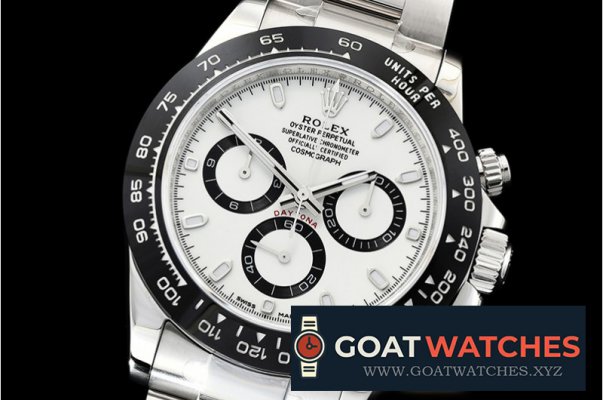 Rolex - Daytona 116500LN CER/SS/SS White ARF V2 A4130 Mod