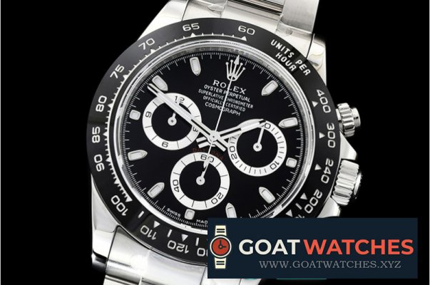 Rolex - Daytona 116500LN CER/SS/SS Black ARF V2 A4130 Mod