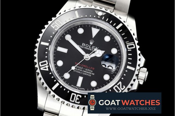 Rolex - Seadweller 126600 43mm SS/SS Single Red VRF Asia 2836