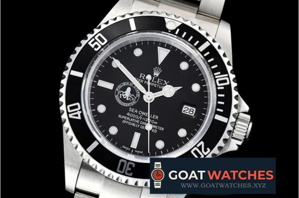 Rolex - SeaDweller 16600 Polizia Di Stato SS/SS Blk BP A3135