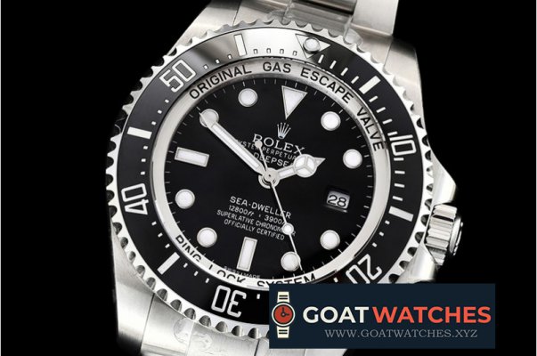 Rolex - DeepSea Dweller 116660 SS/SS Black VRF Asia 2836