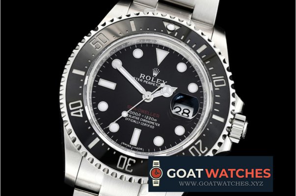 Rolex - Seadweller 126600 43mm 904L SS/SS Single Red GMF A3235