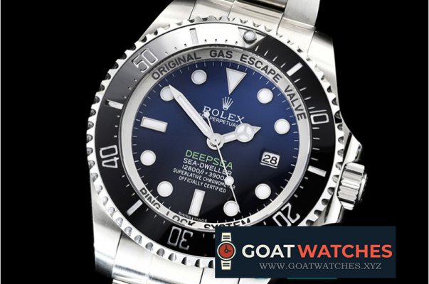 Rolex - DeepSea Dweller 116660 SS/SS Blue BP V2 SP Asia 3135