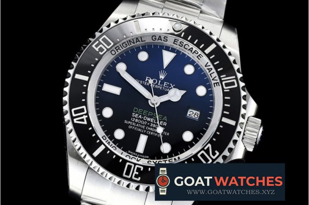 Rolex - DeepSea Dweller 116660 904L SS/SS Blue ARF V2 SH3135