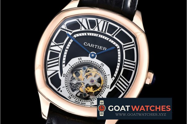 Cartier - Drive De Cartier Tourbillon RG/LE Black Tourbillon