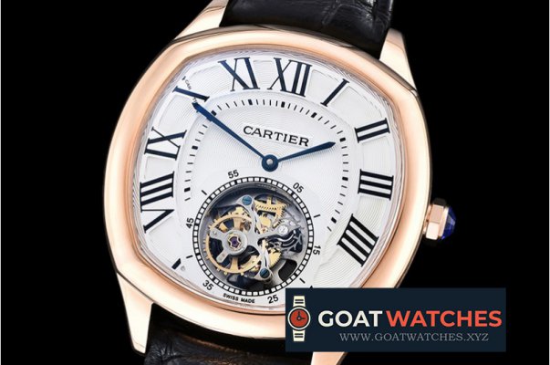 Cartier - Drive De Cartier Tourbillon RG/LE White Tourbillon