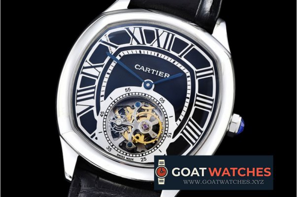 Cartier - Drive De Cartier Tourbillon SS/LE Black Tourbillon