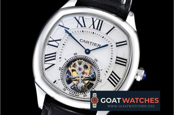 Cartier - Drive De Cartier Tourbillon SS/LE White Tourbillon