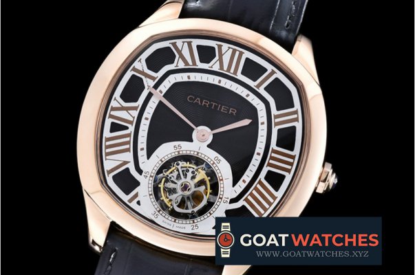 Cartier - Drive De Cartier Tourbillon RG/LE Black Tourbillon