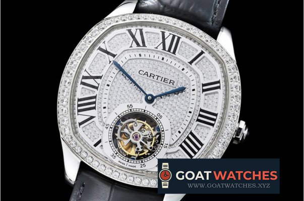 Cartier - Drive De Cartier Tourbillon SS/LE Diams Tourbillon