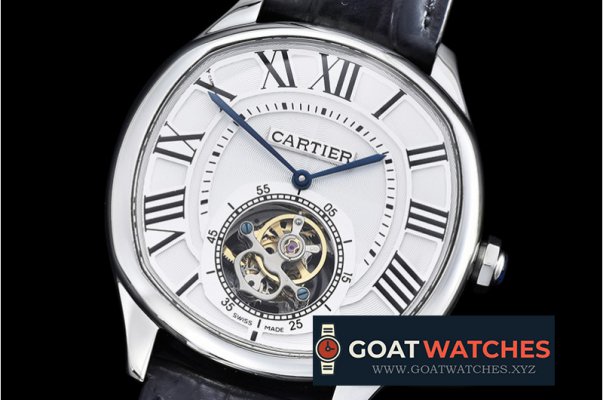 Cartier - Drive De Cartier Tourbillon SS/LE White Tourbillon