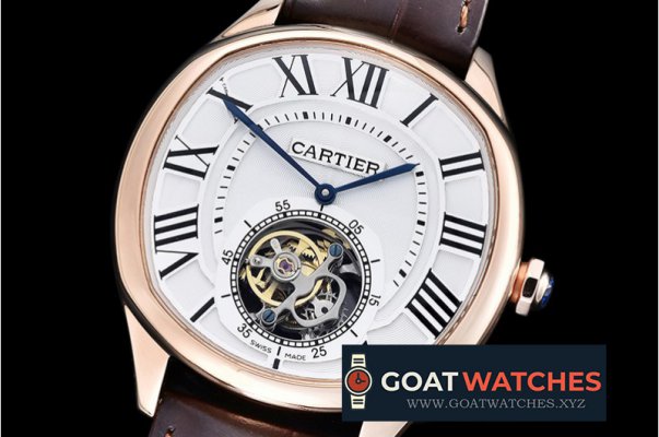 Cartier - Drive De Cartier Tourbillon RG/LE White Tourbillon