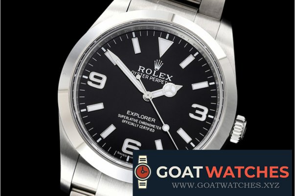 Rolex - Explorer 1 Ref.214270 39mm Ult SS/SS Black BP A2836