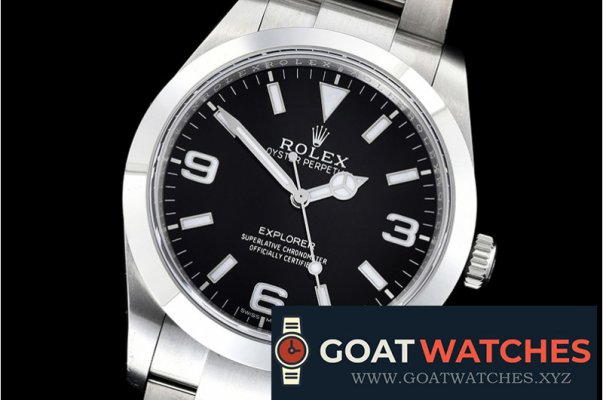 Rolex - Explorer 1 Ref.214270 904L SS/SS Blk BP Asia 3132