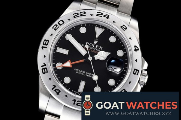 Rolex - Explorer II 216570 SS/SS Black BP Asia 3187 CHS