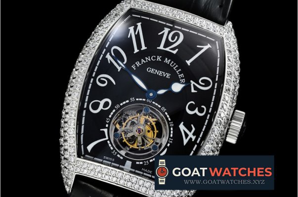 Franck Muller - Aeternitas Tourbillon DIAM/SS/LE Blk Flying Tourbillon