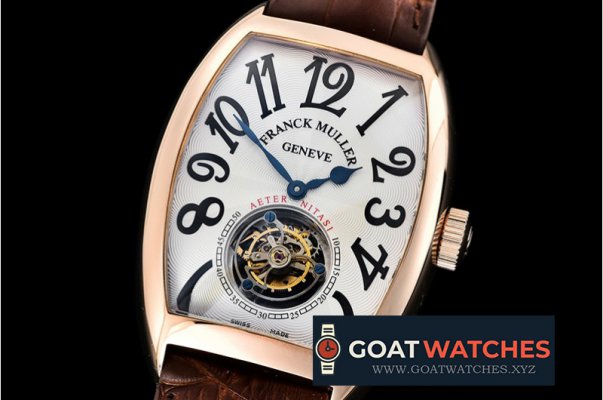 Franck Muller - Aeternitas Tourbillon RG/LE Wht/Large Flying Tourbillon