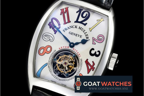 Franck Muller - Aeternitas Tourbillon SS/LE Wht/Color Flying Tourbillon