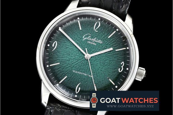 Glashutte - Original Sixties 2018 SS/LE Green YLF Asia 23J Mod