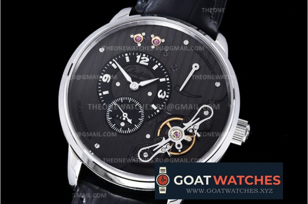 Glashutte - PanoInverse Series SS/LE Blk/Blk TZF Asia 23J Mod