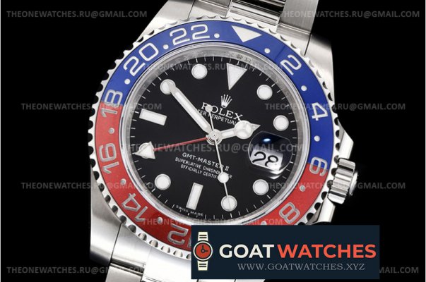 Rolex - GMT II 116710BLRO Pepsi 904 Oys SS/SS VRF A3186 CHS