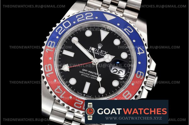 Rolex - GMT II 116710BLRO Pepsi 904 Jub SS/SS VRF A3285 CHS