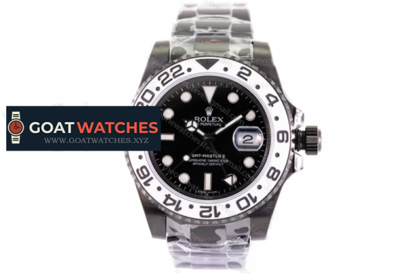 Rolex - GMT II 116710 904 Oys DLC/DLC Blk VRF A3186 CH