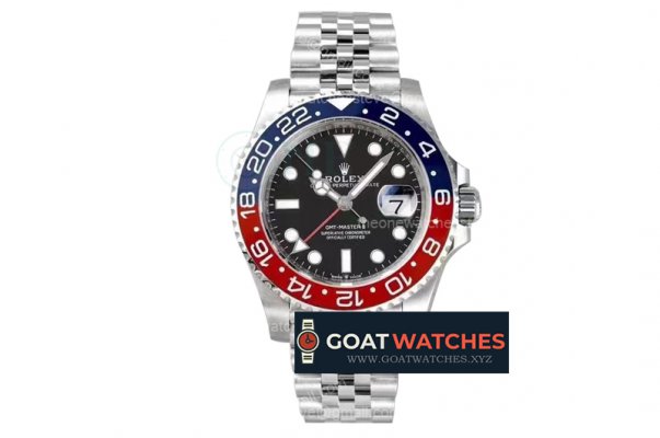 Rolex - GMT II 126710BLRO Pepsi 904L SS/SS TWF A3285 CHS