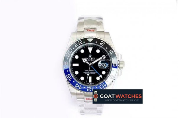 Rolex - GMT II 126710BLNR Oys 904 SS/SS Blk EWF A3186 CHS