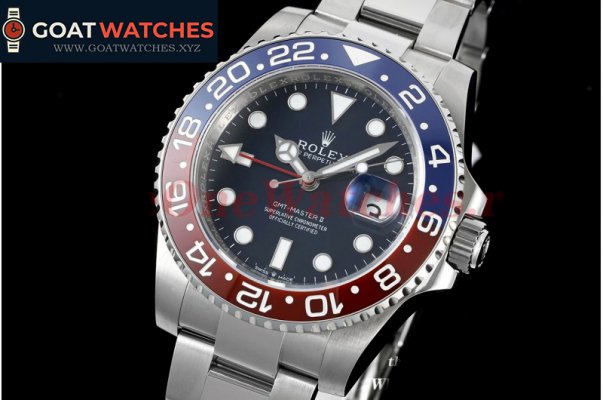 Rolex - GMT Master II 126719 BLRO Red/Blue Ceramic 904L Steel APSF Blue Dial VR3285