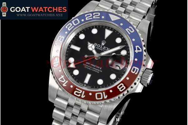 Rolex - GMT Master II 126710 BLRO Red/Blue Ceramic 904L Jubilee GMF V5 SA3285