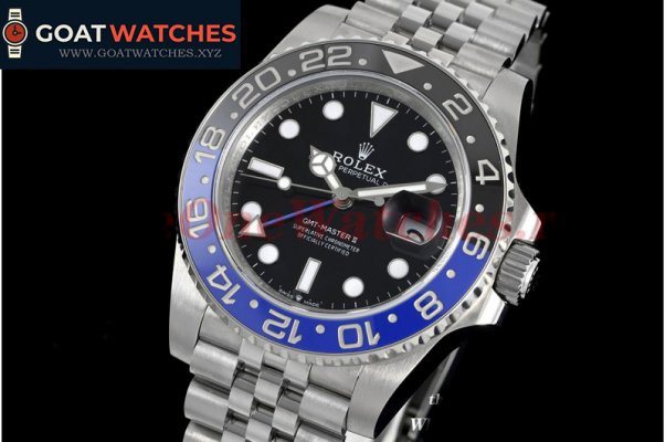 Rolex - GMT Master II 126710 BLNR black/Blue Ceramic 904L Jubilee GMF V5 SA3285