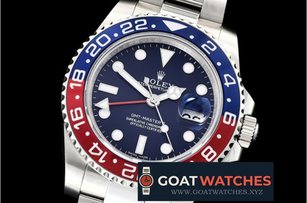 Rolex - GMT Master II 116719BLRO SS/SS Blue GMF Asia 2836