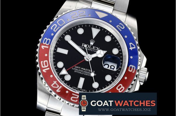 Rolex - GMT Master II 116719BLRO SS/SS Black DJF Asia 2836