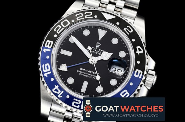 Rolex - GMT Master II 126710BLNR Jub SS/SS Blk BP A2836