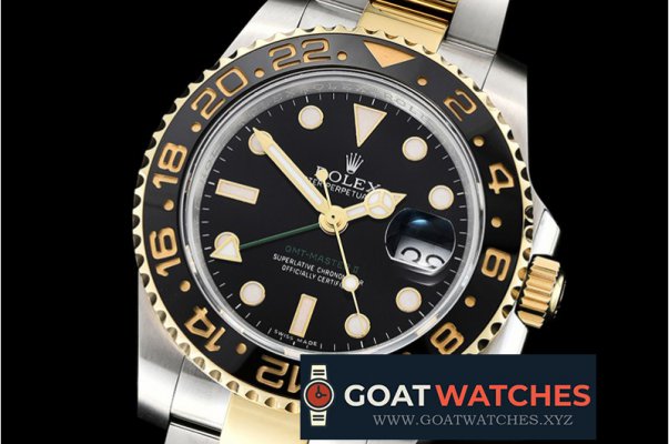 Rolex - GMT Master 2 116713LN 904L YG/SS GMF Asia 2836