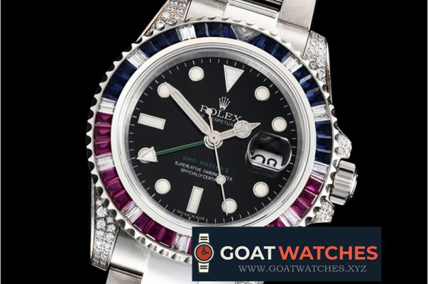 Rolex - GMT Master II Ref.116759SARU SS/SS Black KSF A2836