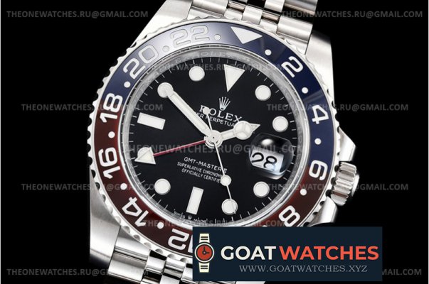 Rolex - GMT II 126710 Pepsi 904L SS/SS Noob Asia 3285 CHS