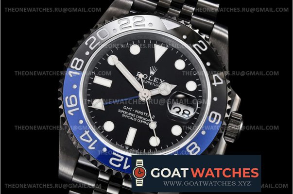 Rolex - GMT II 126710BLNR Jub PVD/PVD KSF Asia 2836