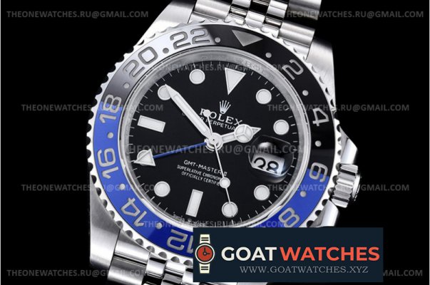 Rolex - GMT II 126710BLNR Jub 904L SS/SS Noob Asia 3285 CHS