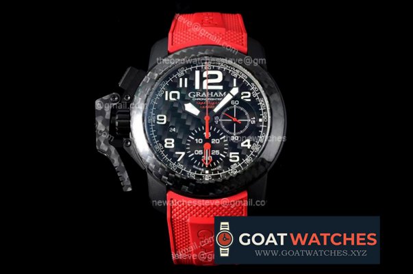 Graham - Chronofigher Red TI/RU 46mm JKF A7750