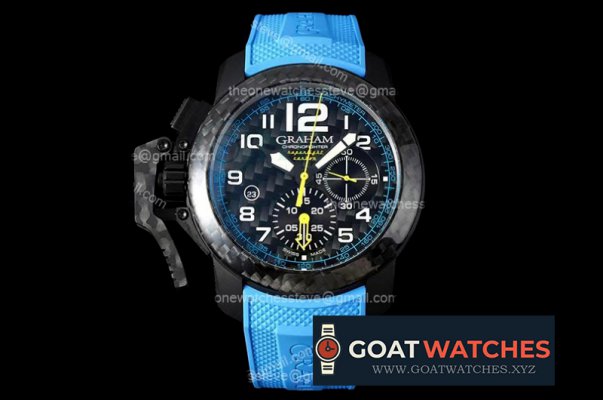 Graham Chronofigher Blue TI/RU 46mm JKF A7750