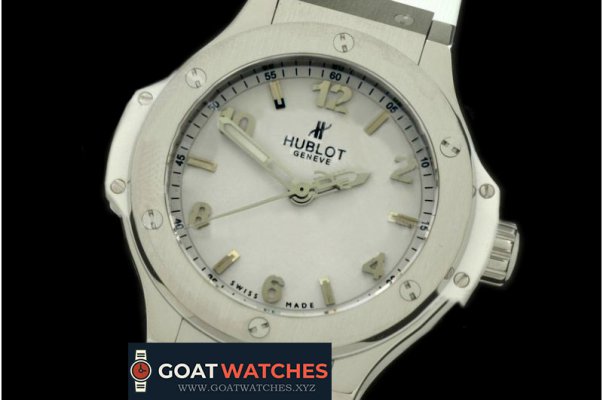 Hublot - Big Bang 38mm SS/Ru All White Swiss Quartz