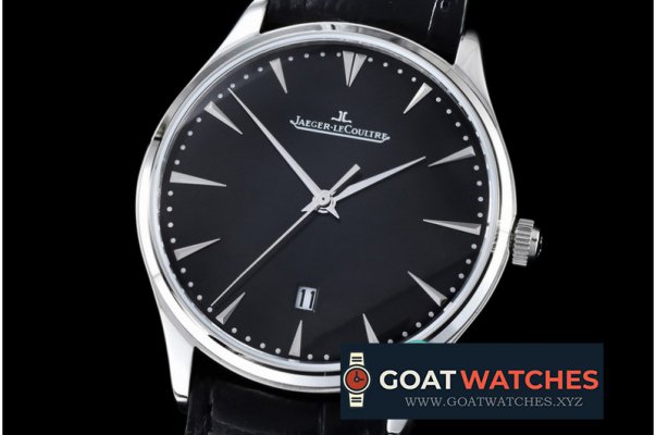 Jaeger LeCoultre - Master Ultra Thin SS/LE Black Jap M-9015