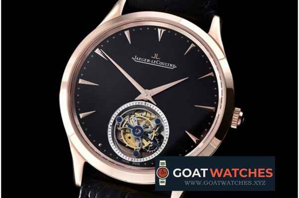 Jaeger LeCoultre - Master Ultra Thin Tourbillon RG/LE Black