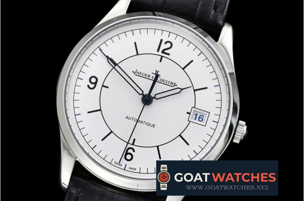 Jaeger LeCoultre - Master Control Date 2017 SS/LE White Miyota 9015 Mod