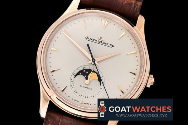 Jaeger LeCoultre - Master Ultra Thin Moonphase RG/LE White ZF 1:1 MY9015