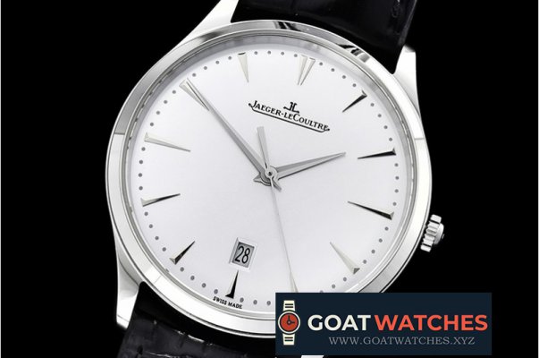 Jaeger LeCoultre - Master Ultra Thin Date SS/LE White ZF 1:1 MY9015 Mod