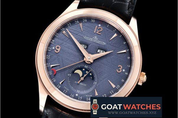 Jaeger LeCoultre - Master Calendar Moonphase RG/LE Blue OMF MY9015 Mod