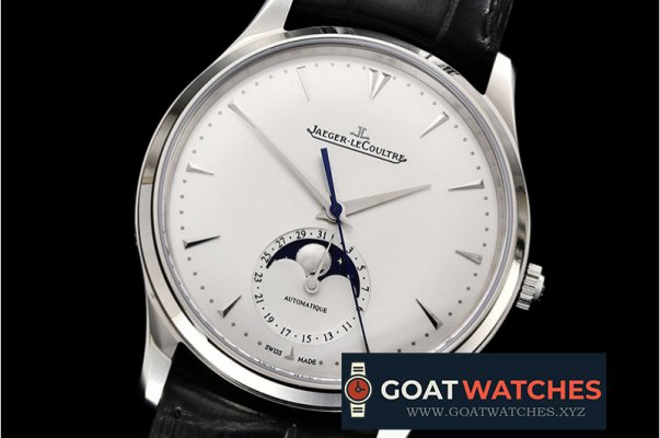 Jaeger LeCoultre - Master Ultra Thin Moonphase SS/LE White GF 1:1 V2 MY9015